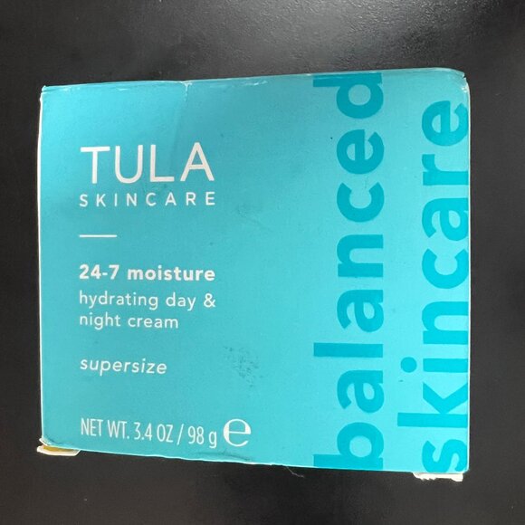 Tula SkinCare 24-7 Hydrating Day & Night Cream Supersize Anti-Aging Moisturizer - Picture 1 of 4